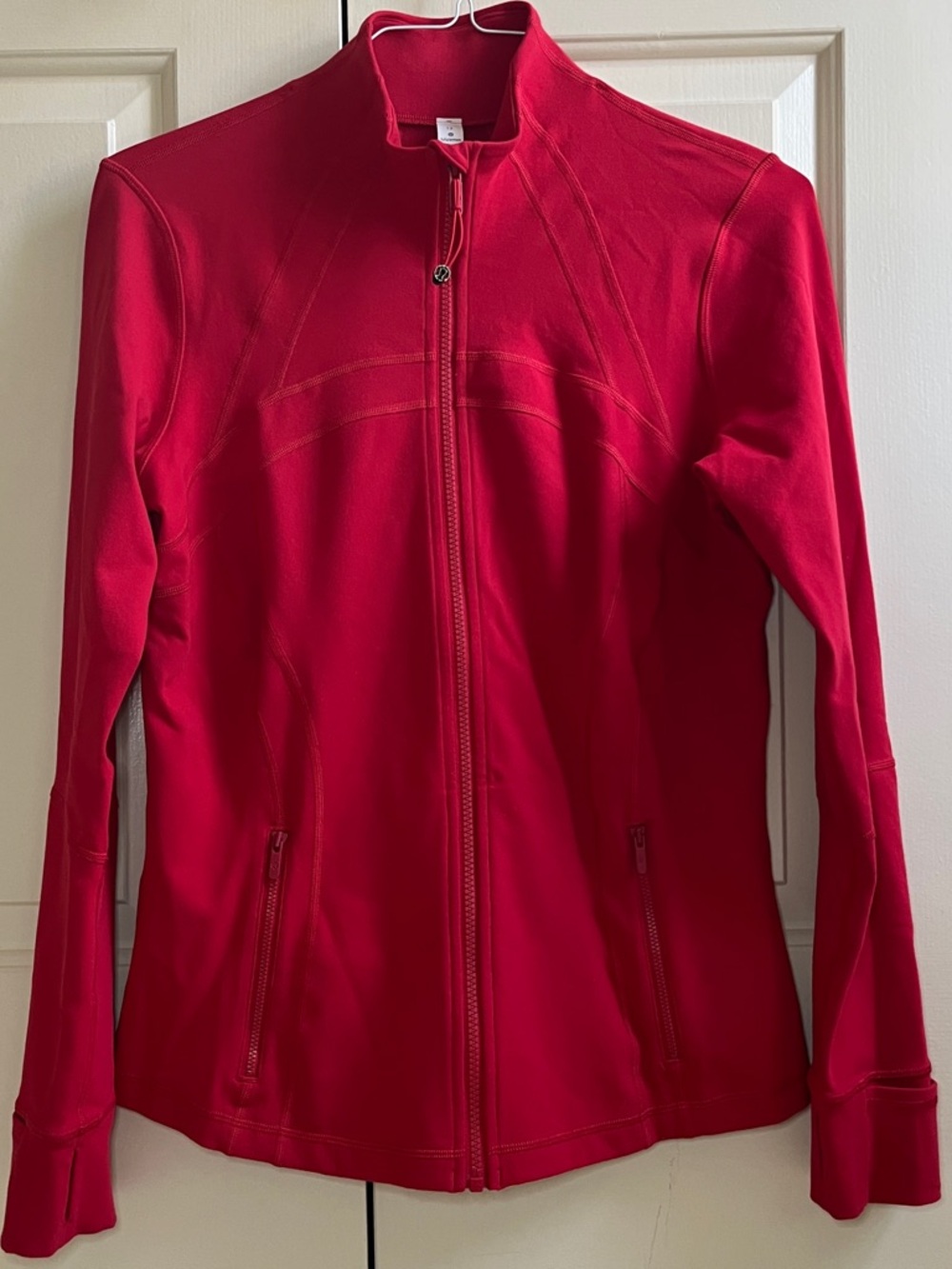 🍒LULULEMON sz 12 DEFINE Jacket DARK RED *LUON ~ Discontinued Color!!